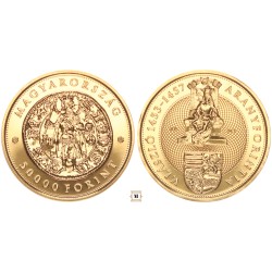 50 000 forint V. László aranyforintja 2024 BP Piedfort