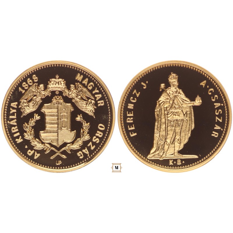 Ferenc József dukát 1868 utánveret Ferenc József dukát 1868 utánveret
