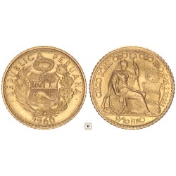 Peru 5 sol 1960