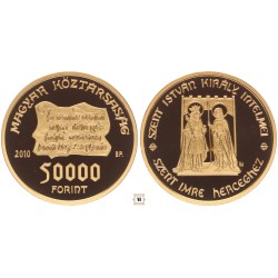 50 000 forint Szent István intelmei 2010 BP