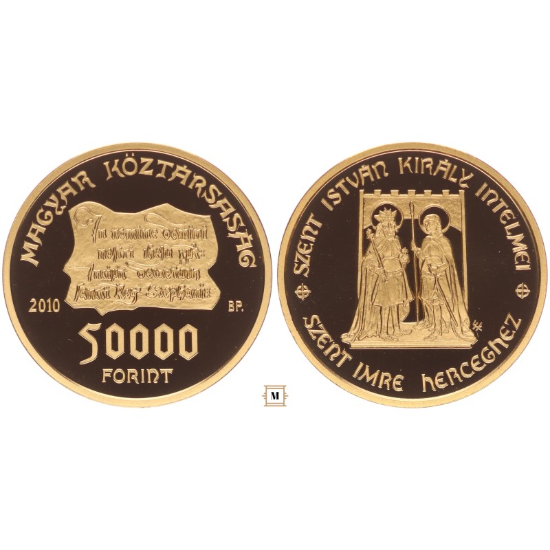 50 000 forint Szent István intelmei 2010 BP 50 000 forint Szent István intelmei 2010 BP