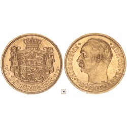 Dánia 20 korona 1910 VPB