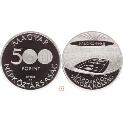 500 forint Labdarúgó VB'86 1986 BP