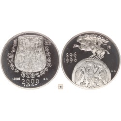 2000 forint Honfoglalás 1996 BP