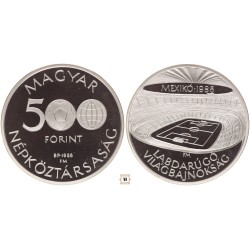 500 forint Labdarúgó VB'86 1986 BP