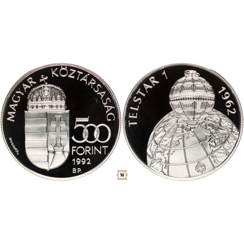 500 forint Telstar 1992 BP 500 forint Telstar 1992 BP