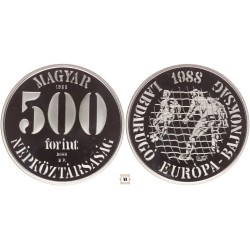 500 forint Labdarúgó EB'88 1988 BP