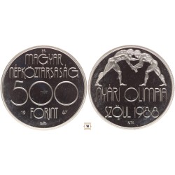 500 Forint Nyári Olimpiai Játékok - Szöul 1987 BP