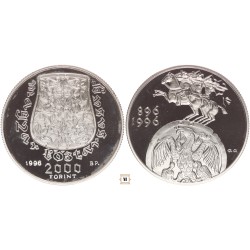 2000 forint Honfoglalás 1996 BP