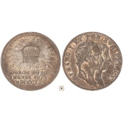 V. Ferdinánd pozsonyi koronázási zseton 1830
