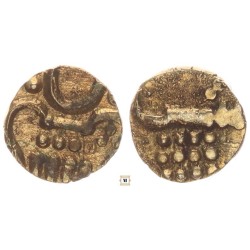 India, Travacore arany fanam 1820-30