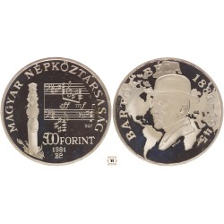 500 forint Bartók Béla 1981 BP