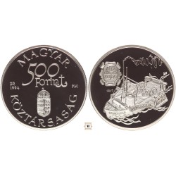 500 forint Régi dunai hajók - Carolina 1994 BP