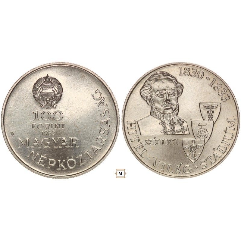 100 forint Széchenyi István 1983 BP 100 forint Széchenyi István 1983 BP