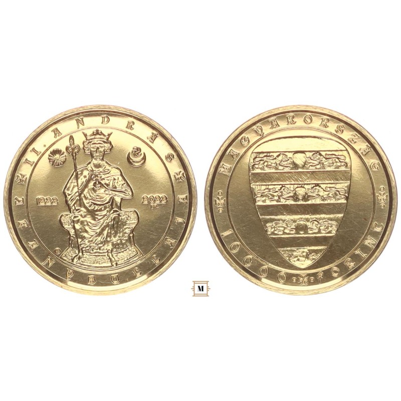 10000 forint II. András Aranybullája 2022 10000 forint II. András Aranybullája 2022