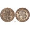 Ferenc József forint 1891 KB Fiume címer