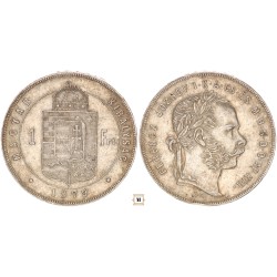 Ferenc József forint 1879 KB