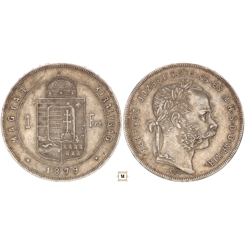 Ferenc József forint 1879 KB Ferenc József forint 1879 KB