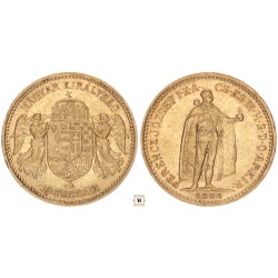 Ferenc József 10 korona 1904 KB