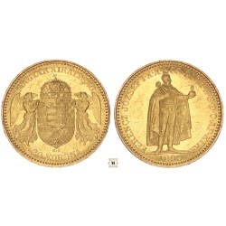 Ferenc József 20 korona 1892 KB