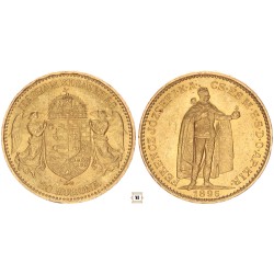 Ferenc József 20 korona 1896 KB