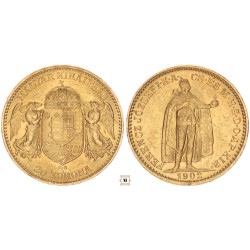Ferenc József 20 korona 1902 KB