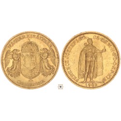 Ferenc József 20 korona 1903 KB