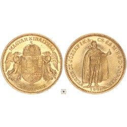 Ferenc József 20 korona 1906 KB