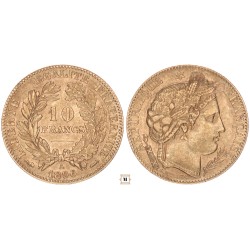 Franciaország 10 frank 1896 A
