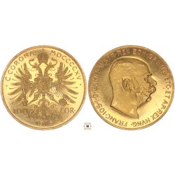 Ausztria 100 corona 1915 korai utánveret