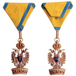 Vaskorona rend III.osztály korai típus