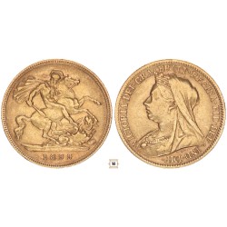 Nagy-Britannia 1/2 sovereign 1899