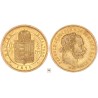 Ferenc József 10 frank 4 forint 1878 KB