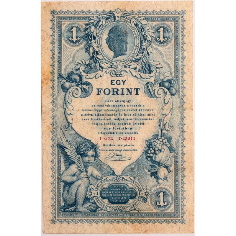 1 forint 1888 1 forint 1888