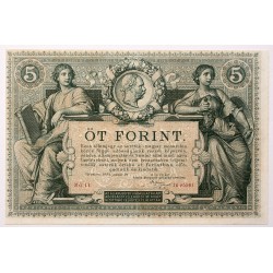 5 forint 1881