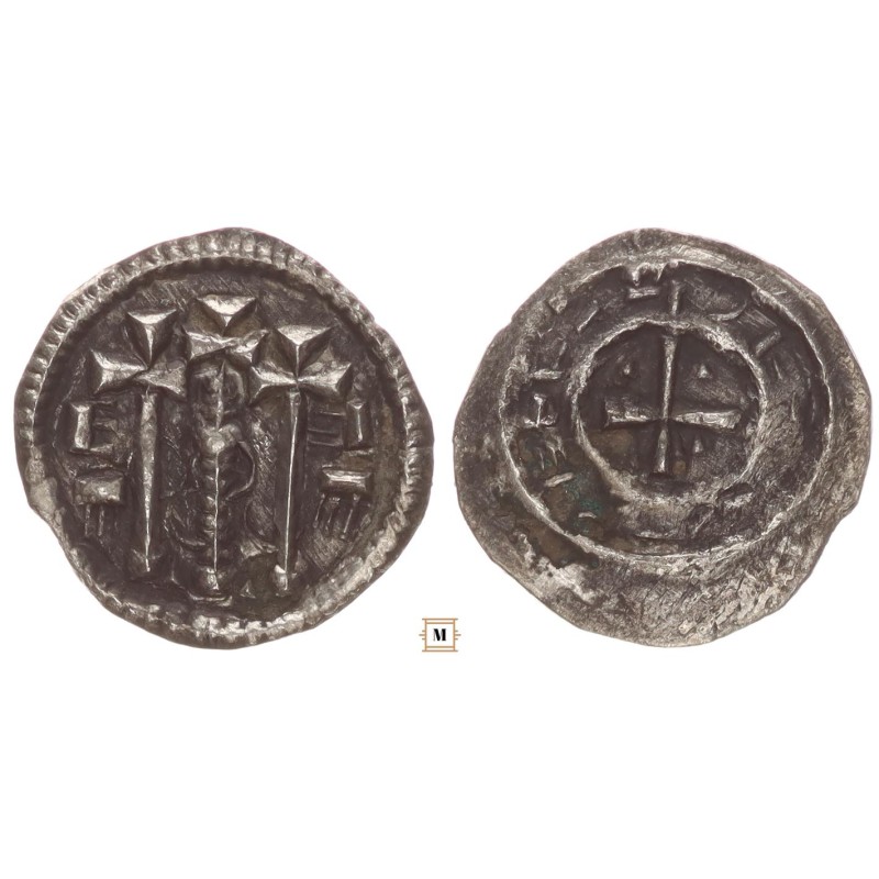 II. István 1116-31 denár ÉH 37 II. István 1116-31 denár ÉH 37