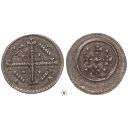 II. Géza 1141-1162 denár ÉH 72 szigla