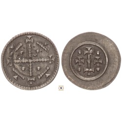 II. Géza 1141-1162 denár ÉH 72 szigla