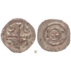 II. Béla 1131-1141 denár ÉH 52 szigla