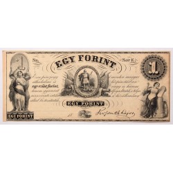 Kossuth 1 forint 1852