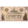 Kossuth 1 dollár 1852
