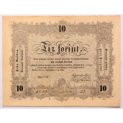 Szabadságharc 10 forint 1848