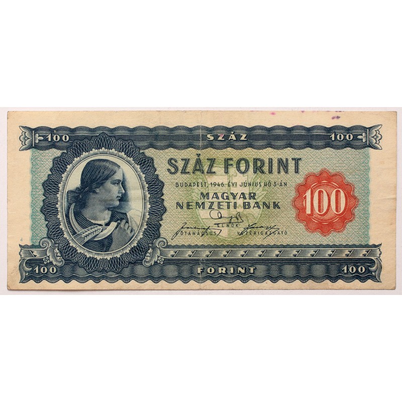 100 forint 1946 100 forint 1946