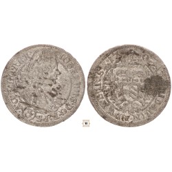 I. József 3 krajcár 1706 FN Breslau