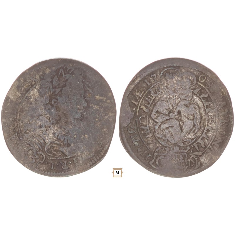I. József 3 krajcár 1708 CH Pozsony I. József 3 krajcár 1708 CH Pozsony