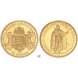 Ferenc József 20 korona 1916 KB Bosznia R!
