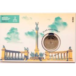 50 forint Első napi veret - Eucharisztikus kongresszus '21 2020 Bp