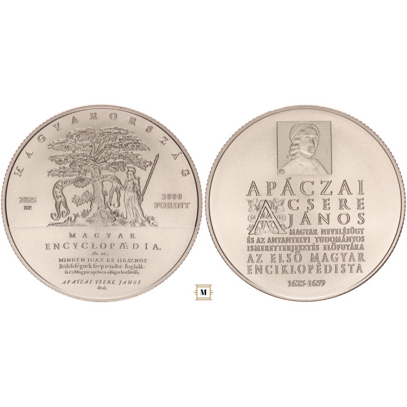 3000 forint Apáczai Csere János 2025 BP 3000 forint Apáczai Csere János 2025 BP