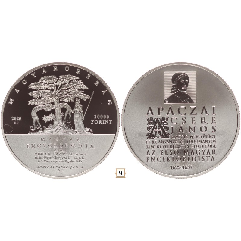 20 000 forint Apáczai Csere János 2025 BP 20 000 forint Apáczai Csere János 2025 BP