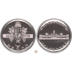 5 pengő 1945 BP ezüst utánveret